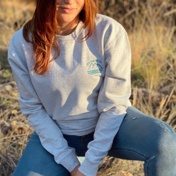 Unisex Crewneck - Pearl River Grey - Picture 2 of 3